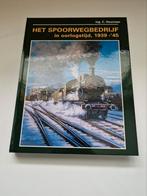 Boek het spoorwegbedrijf in oorlogstijd 1939-1945, Boeken, Vervoer en Transport, Ophalen of Verzenden