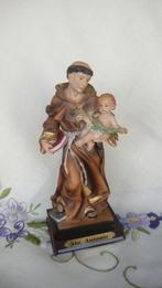 520 Mooi beeldje van de Heilige Antonius met Kind, Ophalen of Verzenden, Zo goed als nieuw, Beeld(je), Christendom | Katholiek