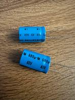 Philips elco’s 680uF 40V, Hobby en Vrije tijd, Elektronica-componenten, Ophalen of Verzenden, Nieuw