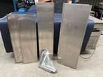 5x RVS wandschap, Zakelijke goederen, Horeca | Keukenapparatuur, Ophalen, Gebruikt, RVS Meubilair