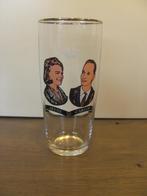 bierglas Irene (van Lippe Biesterfeld) en Carlos, Ophalen of Verzenden, Zo goed als nieuw, Bierglas