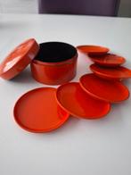 Set vintage onderzetters, Ophalen of Verzenden, Gebruikt, Overige stijlen, Overige typen