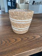 Rieten pot voor plant, Ophalen, Zo goed als nieuw, Rond, Riet