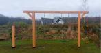 Schommel douglas hout, Kinderen en Baby's, Speelgoed | Buiten | Speeltoestellen, Niet ingevuld, Niet ingevuld, Nieuw, Ophalen of Verzenden