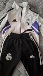 Real madrid adidas voetbal pak teneu, Ophalen of Verzenden, Zo goed als nieuw, Maat 46 (S) of kleiner, Voetbal