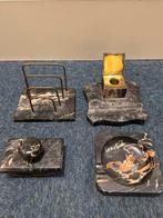Art Deco Marmeren Bureau Set, Antiek en Kunst, Ophalen of Verzenden
