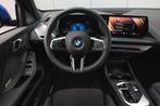 BMW 1 Serie 120 M Sport Automaat / Panoramadak / Adaptieve L, Gebruikt, 156 pk, Met garantie (alle), Blauw