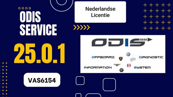 Ssd Odis 25.1 ing 17+ software NL met vas 6154 plug play, Auto diversen, Autogereedschap, Nieuw, Ophalen of Verzenden