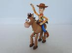 Toy Story: Woody & Bullseye Kickin' Action (Disney, Mattel), Ophalen of Verzenden, Overige figuren, Gebruikt, Beeldje of Figuurtje