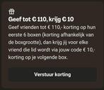 GRATIS tot €110 korting op 6 HelloFresh boxen!, Tickets en Kaartjes, Kortingen en Cadeaubonnen, Kortingsbon, Overige typen