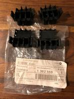 BMW contrastekker haaks 3-polig 4 stuks zwart, Ophalen of Verzenden, Nieuw, BMW