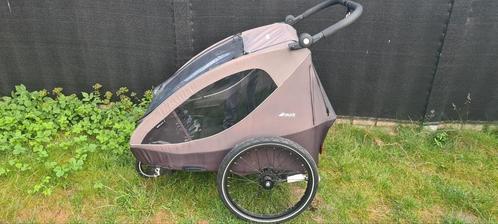 Mooie opvouwbare fietskar, Fietsen en Brommers, Fietsaccessoires | Aanhangers en Karren, Zo goed als nieuw, Kinderkar, Ophalen