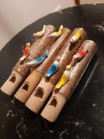 4 Vintage jaren 60 Koekoek fluiten.  Hout., Ophalen of Verzenden