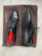 Testoni leren schoenen + houten spanners, Kleding | Heren, Schoenen, Ophalen of Verzenden, Zo goed als nieuw, Zwart, Veterschoenen