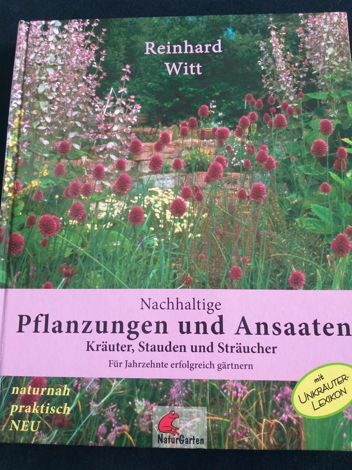 Reinhard Witt 'Nachhaltige Planzungen und Ansaaten', Boeken, Studieboeken en Cursussen, Zo goed als nieuw, Niet van toepassing