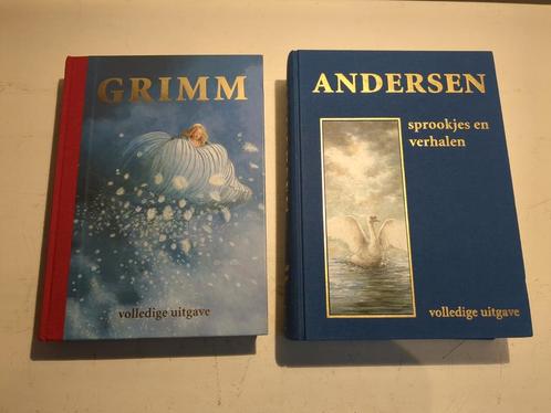 Sprookjesboeken Grimm en Andersen volledige uitgave, Boeken, Sprookjes en Fabels, Gelezen, Ophalen of Verzenden