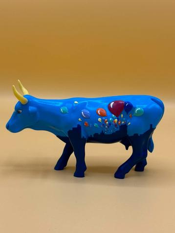 Cow Parade No 1 Balloon Street Medium Cowparade Koe Beeld beschikbaar voor biedingen