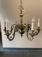 Bronzen kroonluchter, Ophalen, Brons