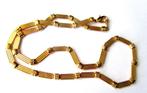 Prachtige vintage Ketting verguld, Ophalen, Zo goed als nieuw, Goud, Overige materialen