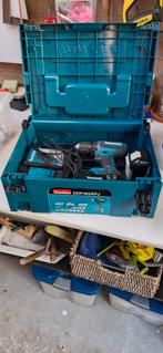 Makita DDF485RFJ Boor- en Schroefmachine, Variabele snelheid, Ophalen of Verzenden, Minder dan 400 watt, Zo goed als nieuw