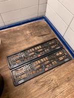 Kentekenplaathouders van een audi s line, Auto diversen, Ophalen of Verzenden, Zo goed als nieuw