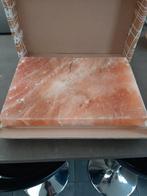 Zoutsteen (grill- of serveerplaat), Witgoed en Apparatuur, Grillplaten, Ophalen of Verzenden, Zo goed als nieuw, Tafelgrill