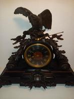 Antieke grote pendule met adelaar, Antiek en Kunst, Antiek | Klokken, Ophalen
