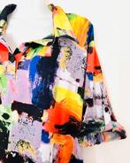 Magna kleurige lange top /tuniek maat 48/50 [vj], Kleding | Dames, Tops, Overige kleuren, Maat 46/48 (XL) of groter, Ophalen of Verzenden