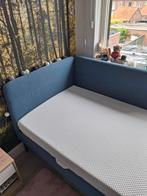 Ikea bed 90x200 in nieuwstaat, Huis en Inrichting, Slaapkamer | Bedden, 90 cm, Eenpersoons, Blauw, Ophalen of Verzenden