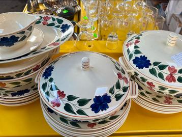 Boerenbont Servies Maastricht - Compleet! beschikbaar voor biedingen