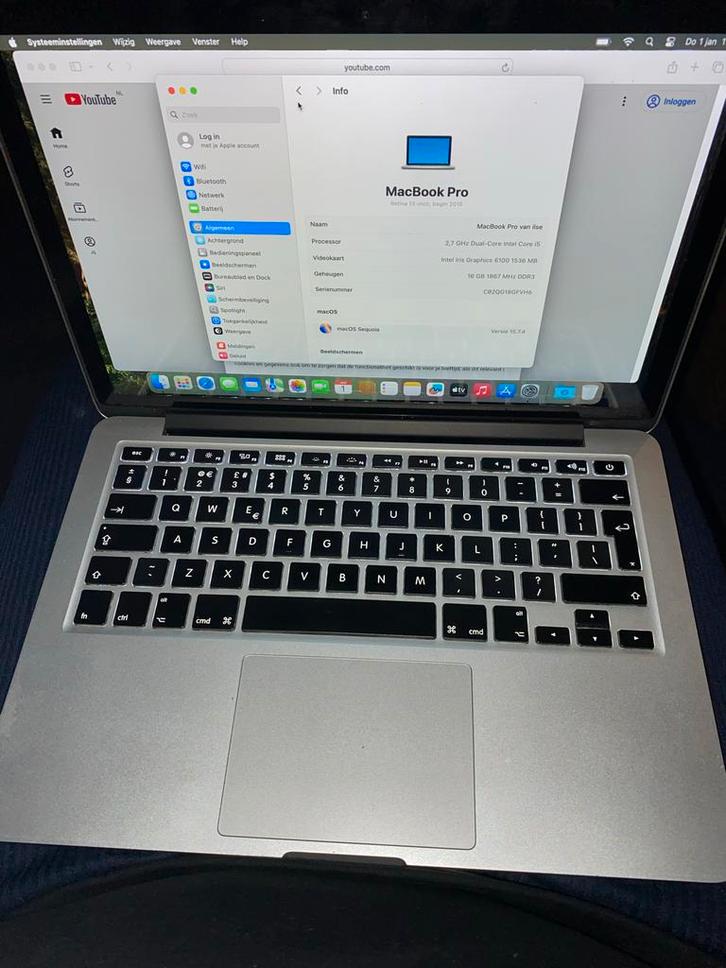 MacBook Pro 13-inch Retina Early 2015 - i5, 16GB RAM, Computers en Software, Apple Macbooks, Gebruikt, MacBook Pro, 13 inch, 2 tot 3 Ghz