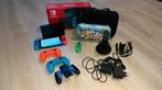 Nintendo switch inclusief accesoires, Ophalen, Zo goed als nieuw, Met 3 controllers of meer, Switch Original