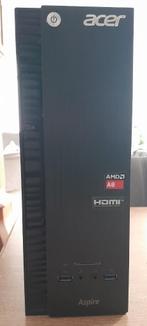 Acer XC-217, Computers en Software, Desktop Pc's, Gebruikt, HDD, 8 GB, Cpu AMD A8-6410 met AMD radion R5 Graphics