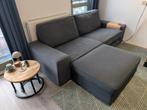 KIVIK 3 zits bank met hocker, Huis en Inrichting, Ophalen, Gebruikt, Stof, Modern
