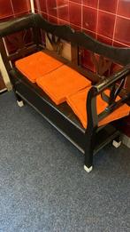 Houten bankje, Huis en Inrichting, Banken | Bankstellen, Ophalen, Gebruikt, Minder dan 75 cm, Tweepersoons