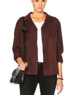 NIEUW The Great the army twill jacket in burgundy mt 1 S (M), Kleding | Dames, The Great, Ophalen, Nieuw, Maat 36 (S)