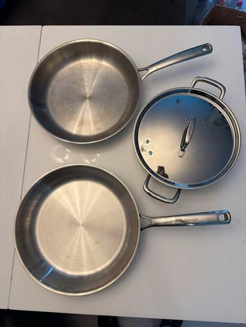 Qdesign Pannenset - 3 delig beschikbaar voor biedingen
