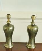 Bronzen lampvoeten twee., Ophalen of Verzenden