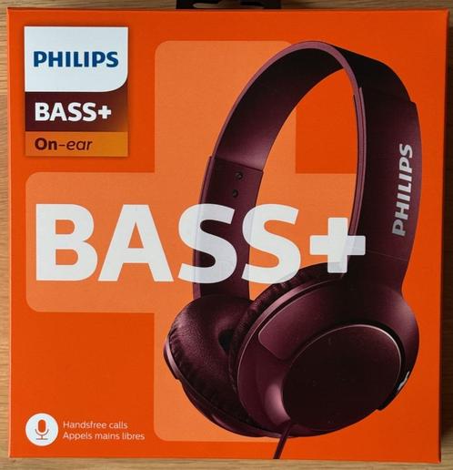 Philips SHL3075 - On-ear koptelefoon - Rood, Audio, Tv en Foto, Koptelefoons, Nieuw, Op oor (supra aural), Philips, Ophalen of Verzenden
