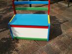 Kinderbankje in div.kleuren met opberg vak onder de zitting, Ophalen, Gebruikt, Overige typen