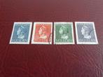 346-349 Koningin Wilhelmina 1946 Gestempeld, Postzegels en Munten, Ophalen of Verzenden, Na 1940, Gestempeld