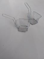 2 mini frituur pannetjes, Ophalen, Rechthoekig