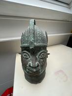Bronzen Benin kop, Ophalen, Zo goed als nieuw