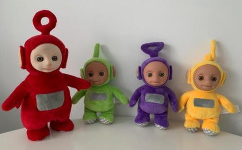 4 Teletubie Poppen, SUPER CADEAUTIP!, Kinderen en Baby's, Speelgoed | Poppen, Zo goed als nieuw, Overige typen, Verzenden