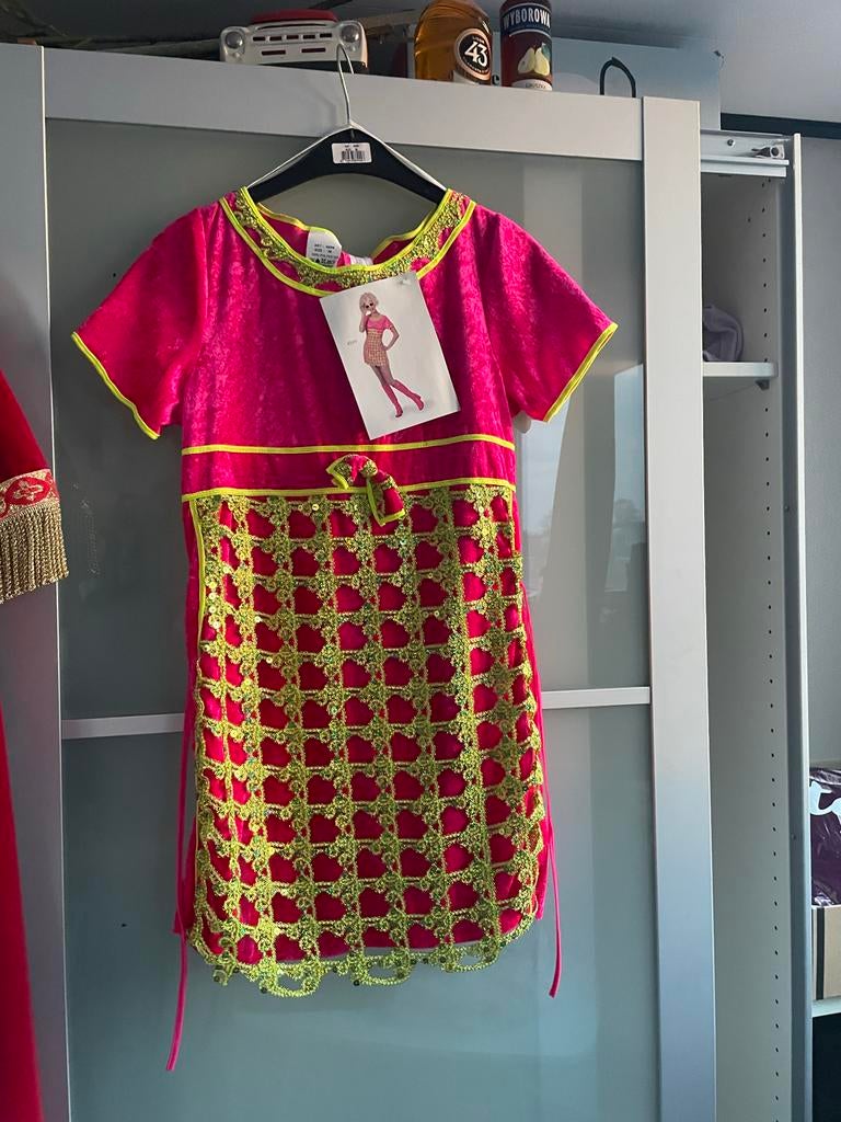 Roze Carnaval Jurk - Maat 36/ 38, Carnaval, Nieuw, Ophalen of Verzenden, Kleding