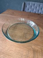 Glazen schaal, Schaal, Rond, Ophalen of Verzenden, Glas