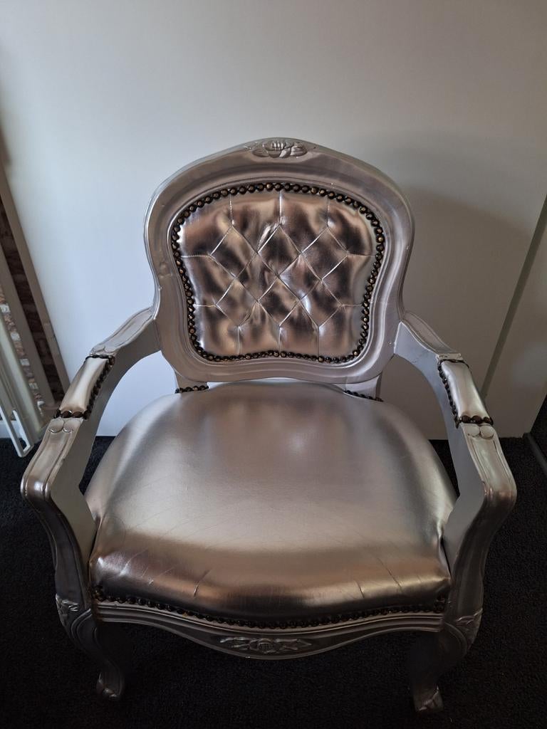 Zilveren kinderfauteuil, Ophalen, Zo goed als nieuw