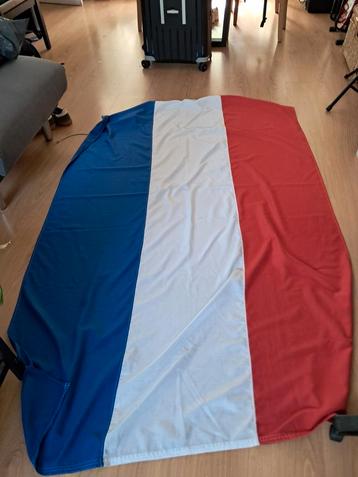 Grote Nederlandse vlag en wimpel. beschikbaar voor biedingen