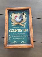 Houten sleutelkastje met Haan - Country Life, Huis en Inrichting, Woonaccessoires | Kapstokken, Wandkapstok, Gebruikt, Ophalen of Verzenden