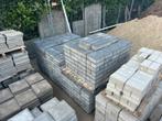 35 m2 nieuwe betonklinkers antraciet, Klinkers, Ophalen of Verzenden, Zo goed als nieuw, 10 m² of meer
